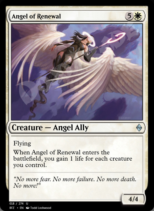 Angel of Renewal