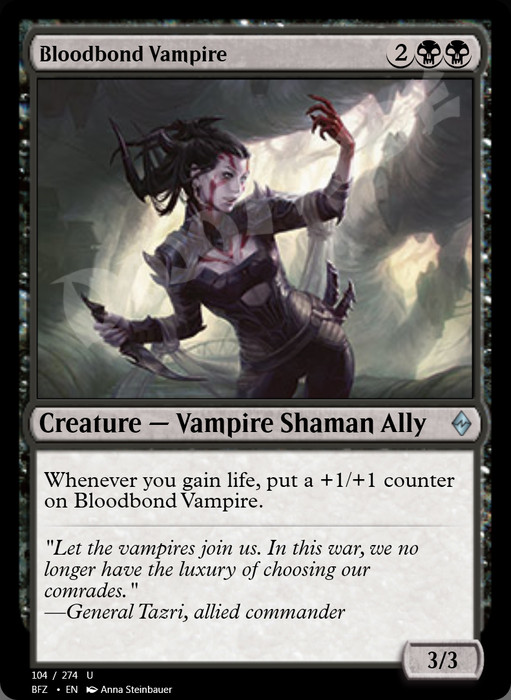 Bloodbond Vampire