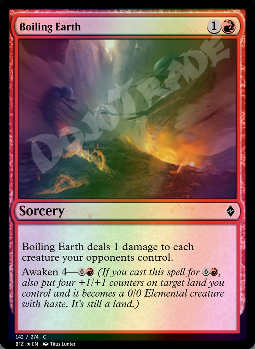 Boiling Earth FOIL