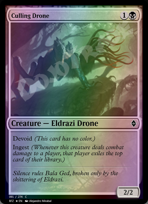 Culling Drone FOIL