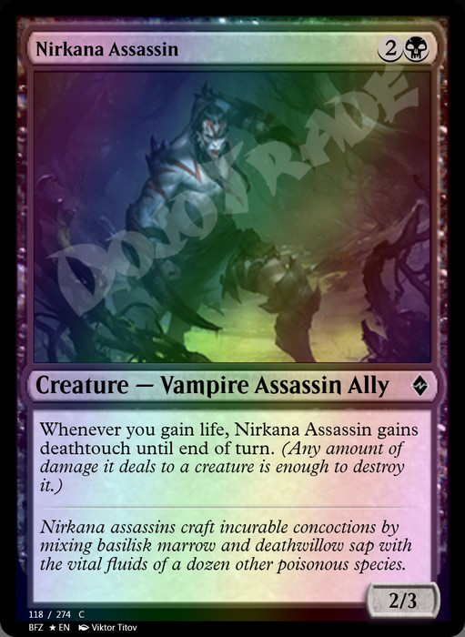 Nirkana Assassin FOIL