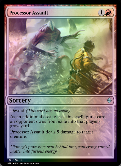 Processor Assault FOIL