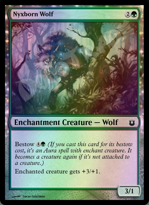 Nyxborn Wolf FOIL