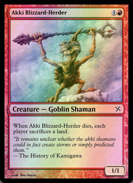 Akki Blizzard-Herder FOIL