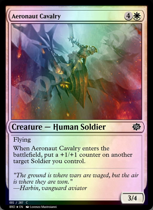 Aeronaut Cavalry FOIL