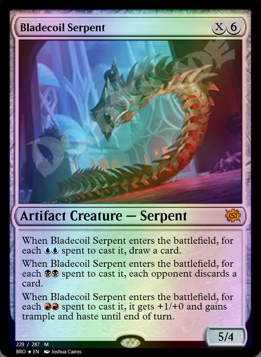 Bladecoil Serpent FOIL