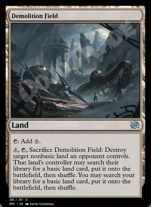 Demolition Field