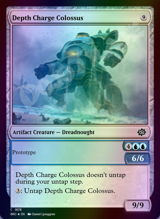 Depth Charge Colossus FOIL