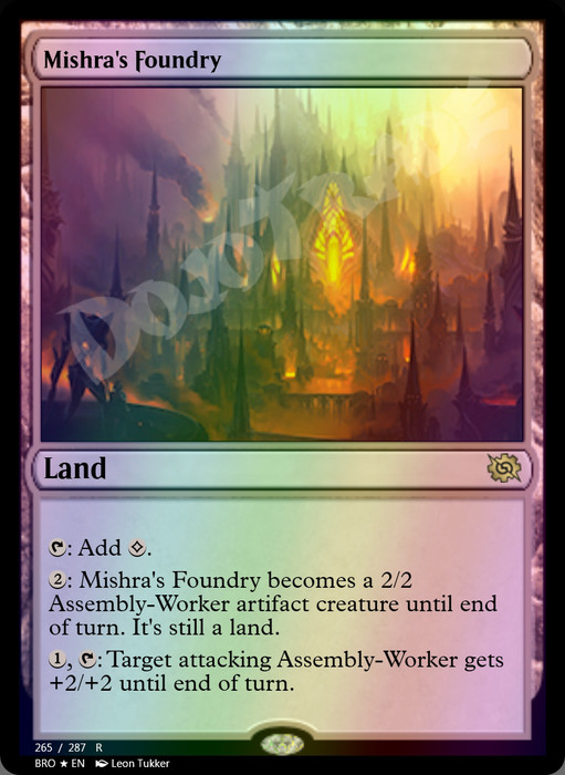 Mishra's Foundry FOIL