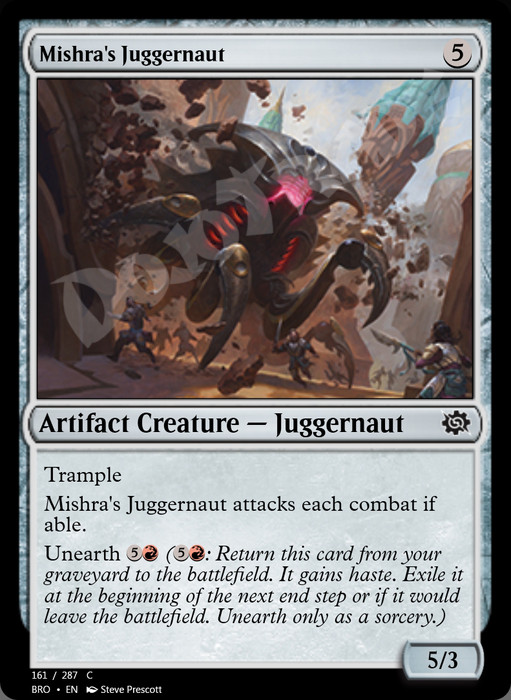 Mishra's Juggernaut