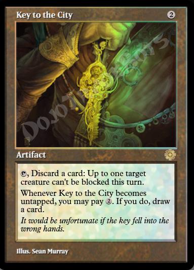 Key to the City (Retro Frame) FOIL