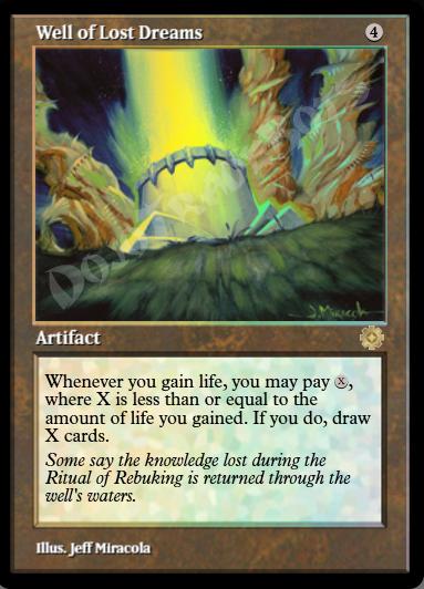 Well of Lost Dreams (Retro Frame) FOIL