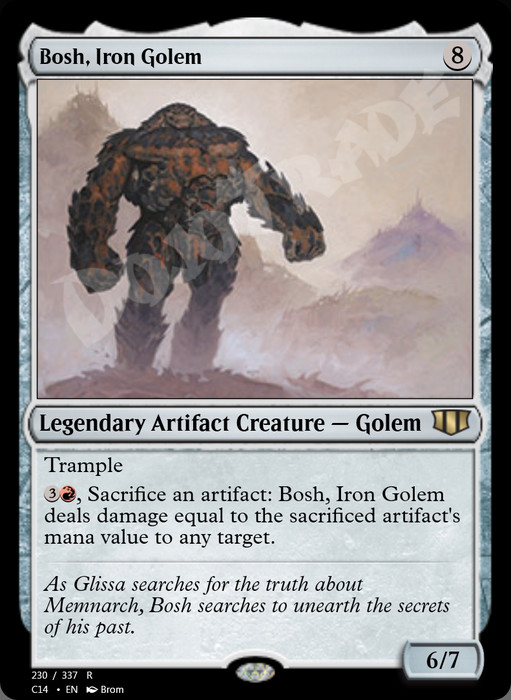 Bosh, Iron Golem