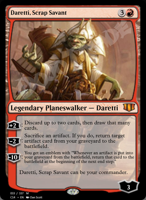 Daretti, Scrap Savant