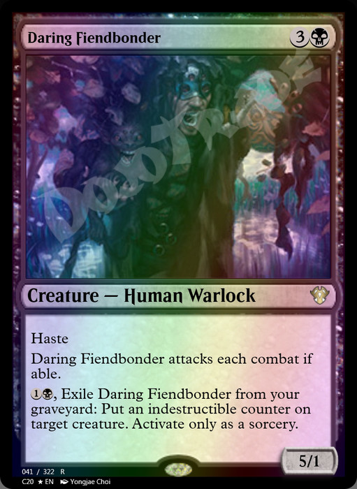 Daring Fiendbonder FOIL