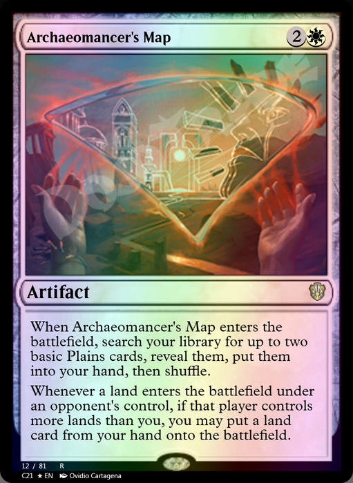 Archaeomancer's Map FOIL