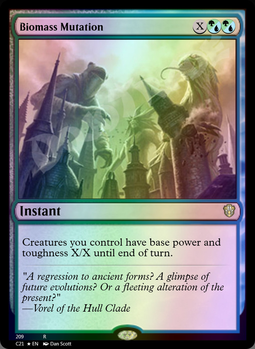 Biomass Mutation FOIL