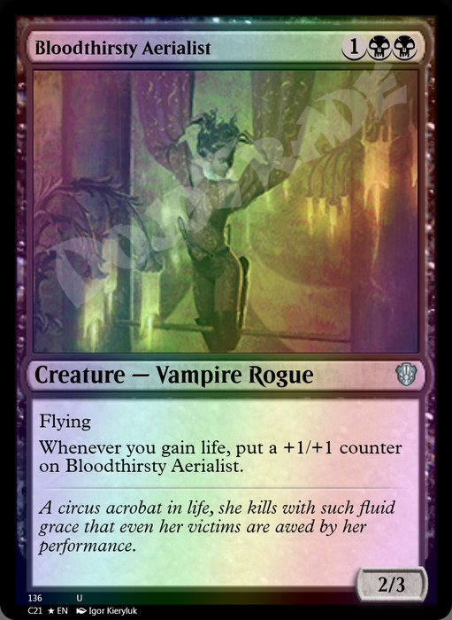 Bloodthirsty Aerialist FOIL