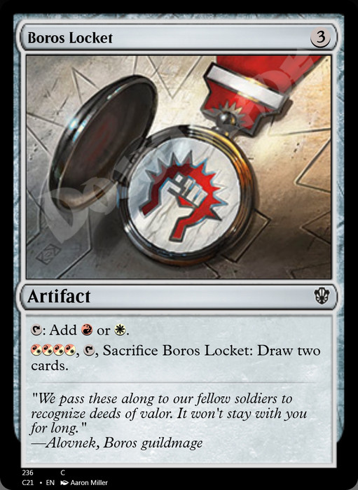 Boros Locket