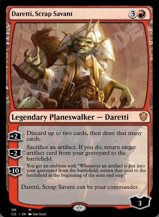 Daretti, Scrap Savant