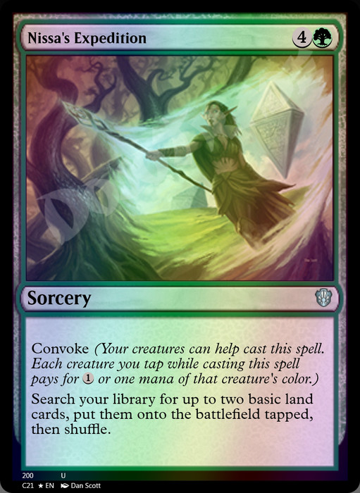 Nissa's Expedition FOIL