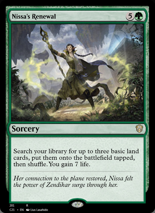 Nissa's Renewal