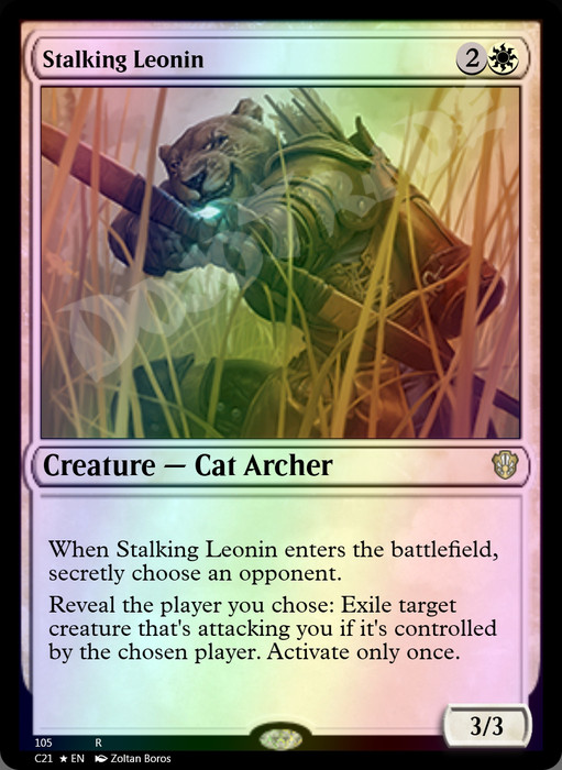 Stalking Leonin FOIL