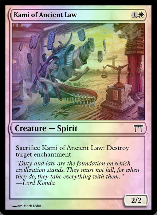 Kami of Ancient Law FOIL