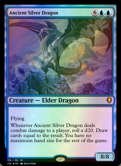 Ancient Silver Dragon FOIL