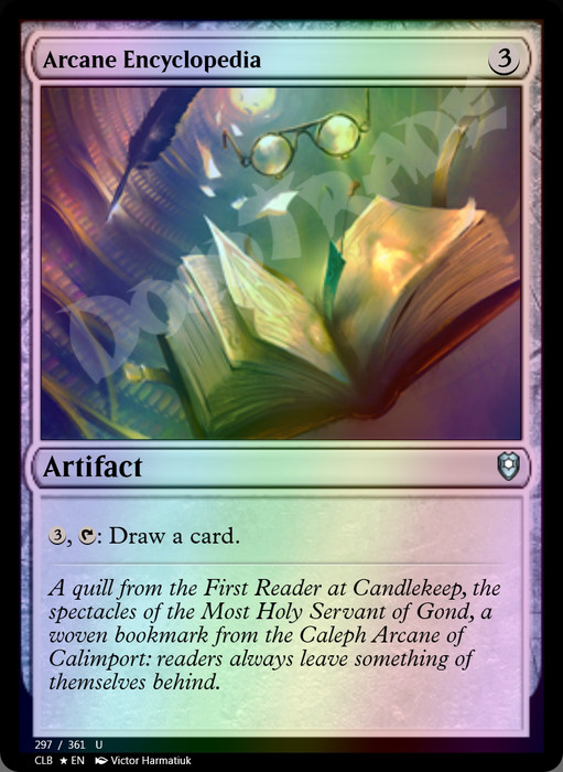 Arcane Encyclopedia FOIL