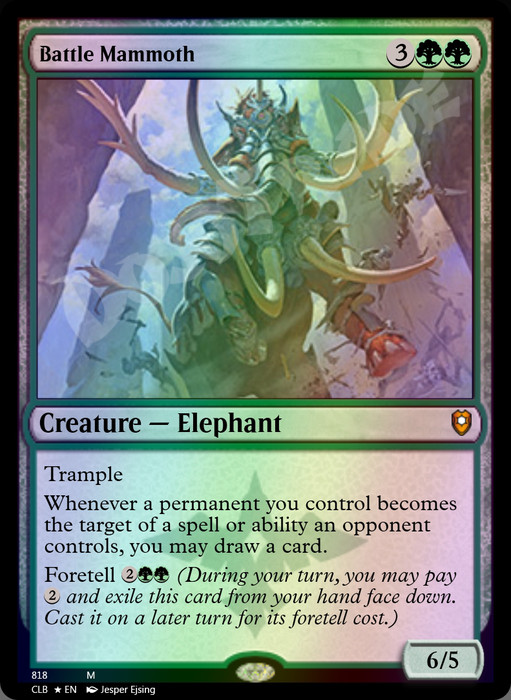 Battle Mammoth FOIL