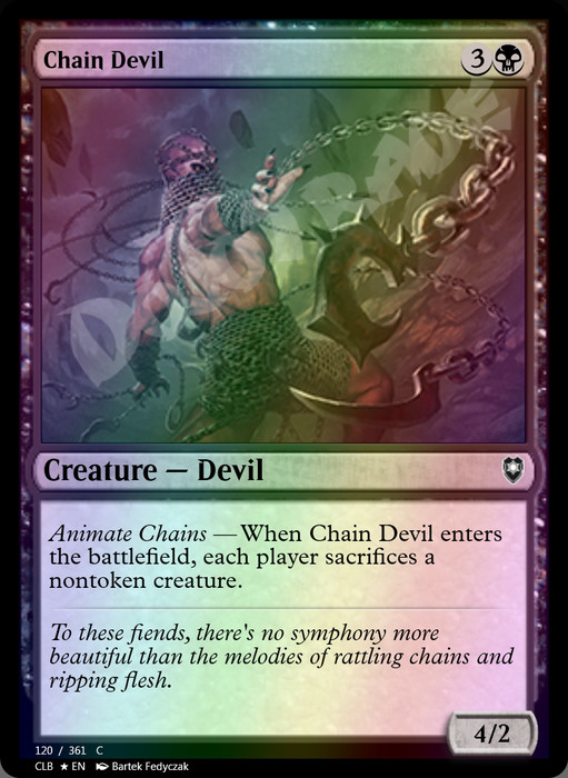 Chain Devil FOIL