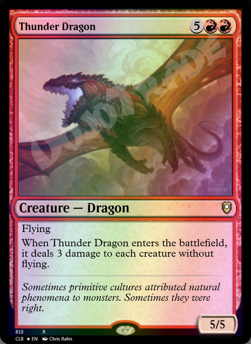 Thunder Dragon FOIL