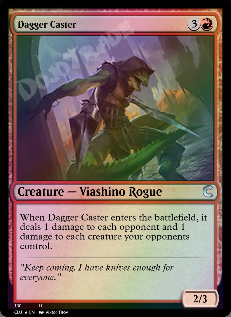 Dagger Caster FOIL