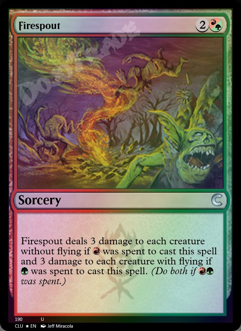 Firespout FOIL