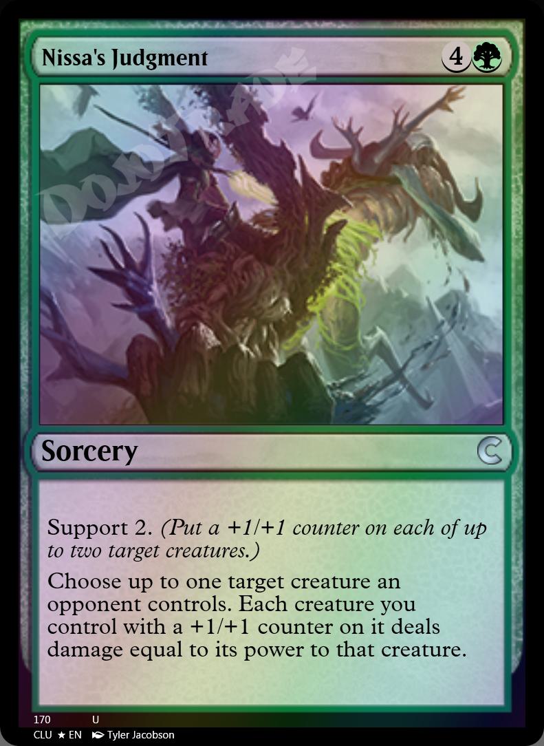 Nissa's Judgment FOIL