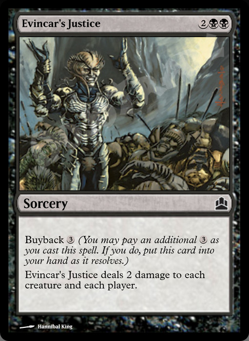 Evincar's Justice