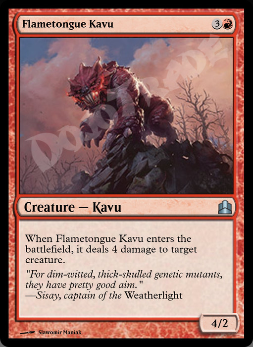 Flametongue Kavu