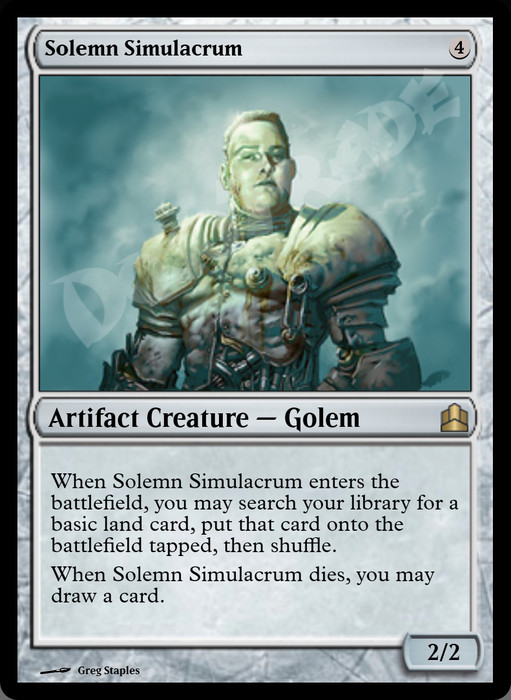 Solemn Simulacrum