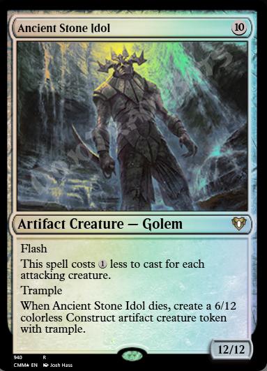 Ancient Stone Idol FOIL