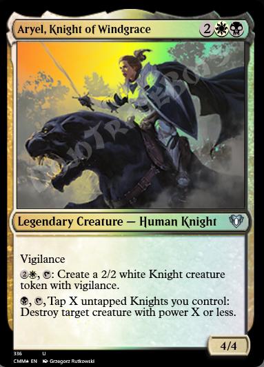 Aryel, Knight of Windgrace FOIL