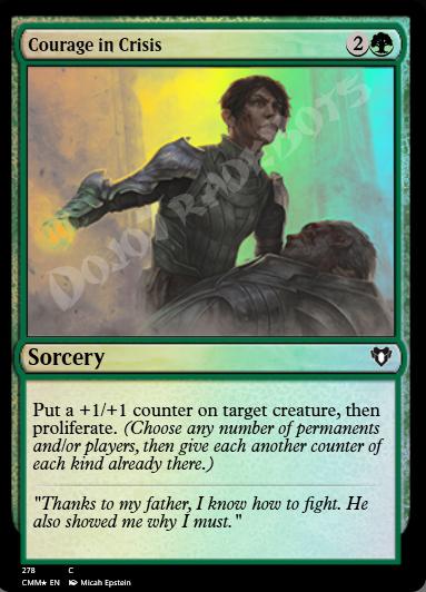 Courage in Crisis FOIL