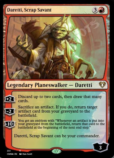 Daretti, Scrap Savant FOIL