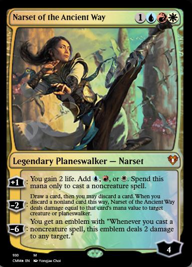 Narset of the Ancient Way FOIL
