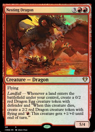 Nesting Dragon FOIL