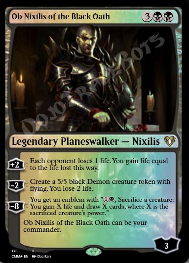 Ob Nixilis of the Black Oath FOIL