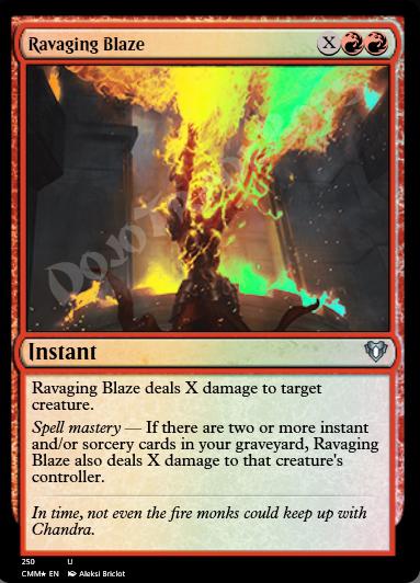 Ravaging Blaze FOIL