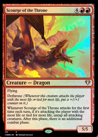 Scourge of the Throne FOIL