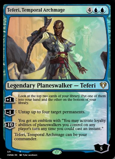 Teferi, Temporal Archmage FOIL