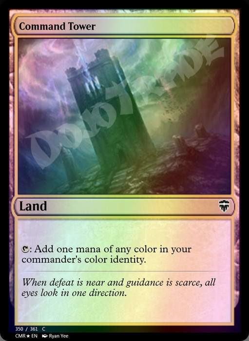 Command Tower FOIL